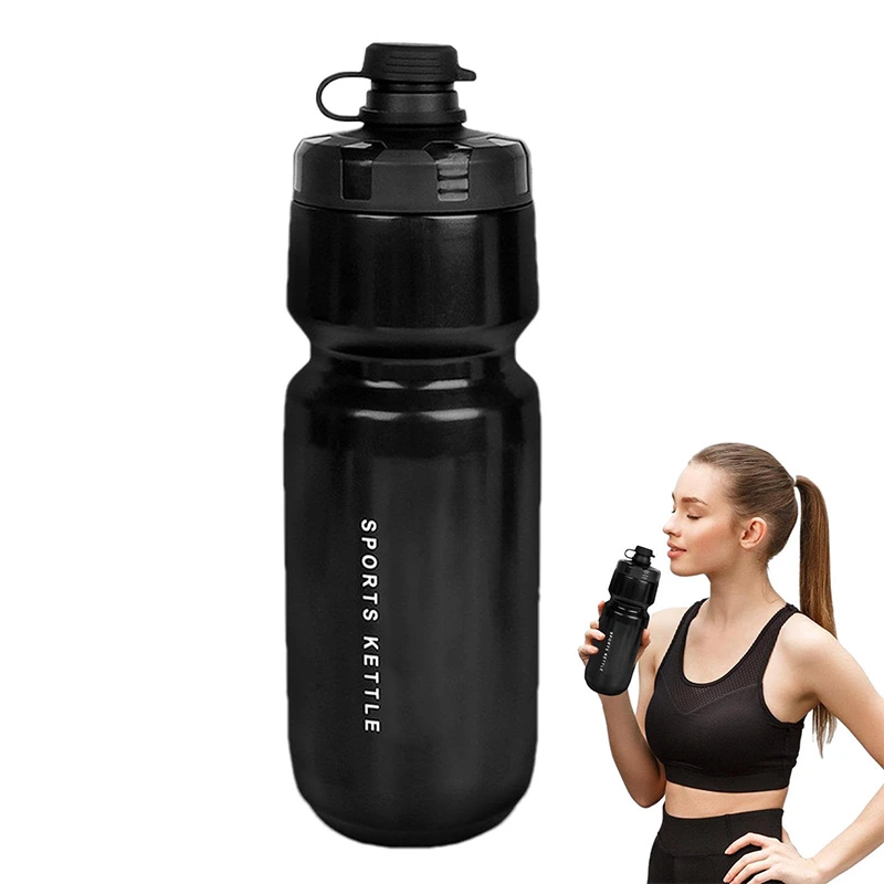 TPE Spout Squeeze Bike Water Bottle for Outdoor